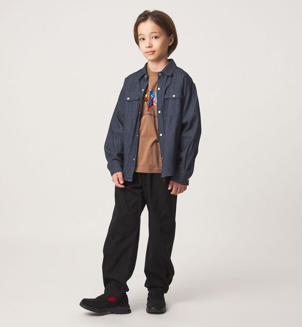 UNITED ARROWS green label relaxing「デニム シャツ / キッズ 100cm-160cm」|シャツ・ブラウス|