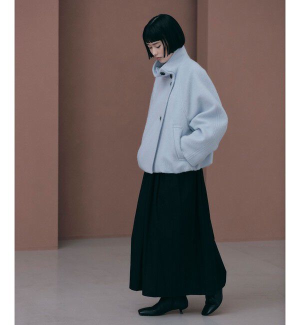 EMMEL REFINES「＜EMMEL REFINES＞EM スタンドシャギー コクーン コート」|その他|