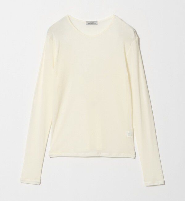 UNITED ARROWS green label relaxing「チュール シアー クルーネック プルオーバー カットソー」|Tシャツ・カットソー|