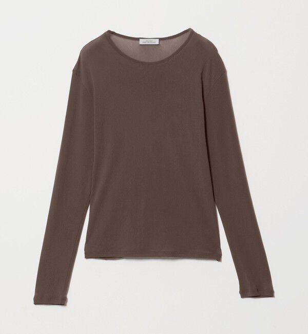 UNITED ARROWS green label relaxing「チュール シアー クルーネック プルオーバー カットソー」|Tシャツ・カットソー|