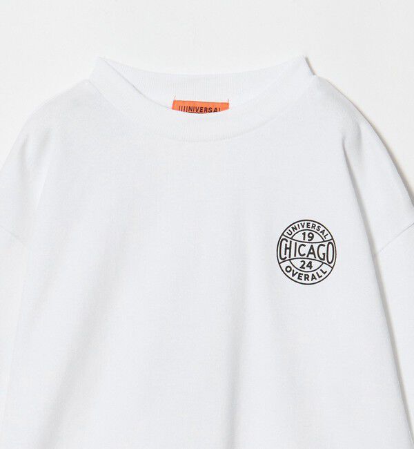 UNITED ARROWS green label relaxing「【別注】＜UNIVERSAL OVERALL＞グラフィック ロングスリーブ Tシャツ / キッズ 110cm-130cm」|Tシャツ・カットソー|