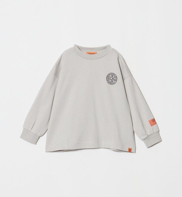 UNITED ARROWS green label relaxing「【別注】＜UNIVERSAL OVERALL＞グラフィック ロングスリーブ Tシャツ / キッズ 110cm-130cm」|Tシャツ・カットソー|