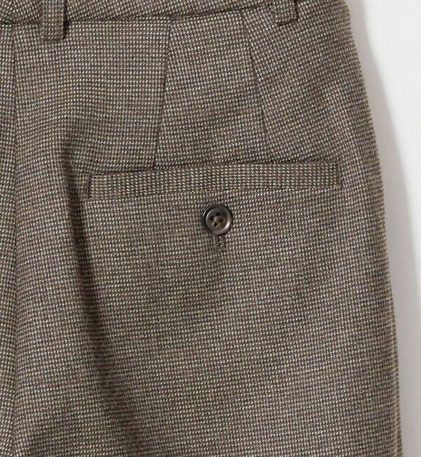 UNITED ARROWS green label relaxing「［size SHORT/TALLあり］ヘアライン ストレート パンツ ストレッチ」|スラックス|