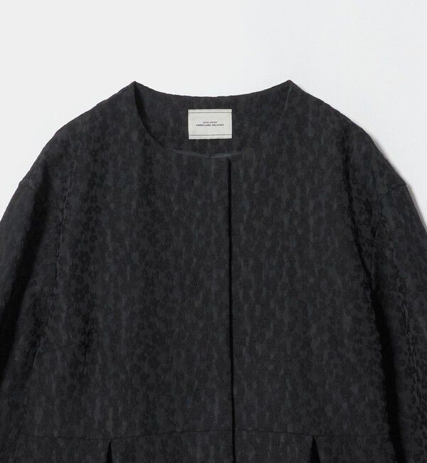 UNITED ARROWS green label relaxing「［size SHORTあり］fleurie(フルリー) ジャガード ジャケット」|ノーカラージャケット|