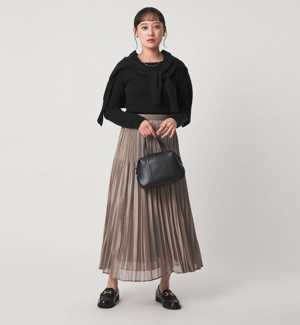 UNITED ARROWS green label relaxing「ウール リブ ボートネック ニット プルオーバー ウォッシャブル」|ニット・セーター|