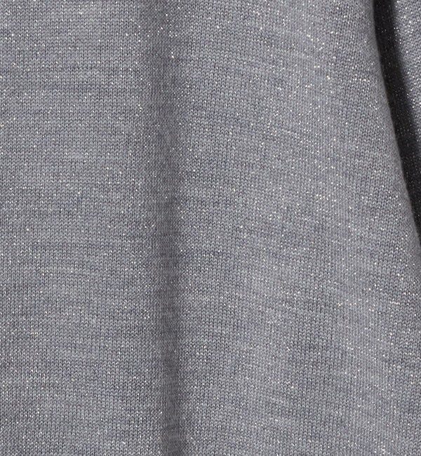 UNITED ARROWS green label relaxing「クルーネック ラメ カーディガン ウォッシャブル」|カーディガン|