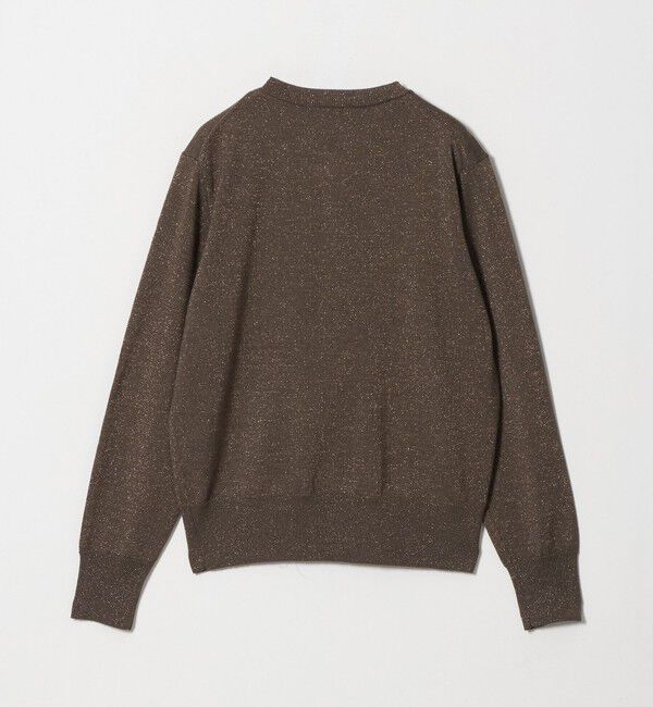 UNITED ARROWS green label relaxing「クルーネック ラメ カーディガン ウォッシャブル」|カーディガン|