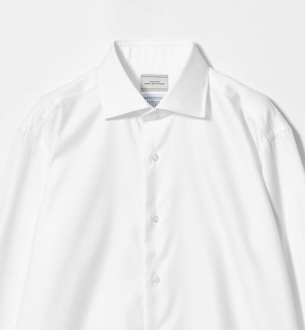 UNITED ARROWS green label relaxing「HITOYOSHI フレンチツイル セミワイド ドレスシャツ」|シャツ・ブラウス|