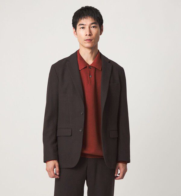 UNITED ARROWS green label relaxing「ウォッシャブル ホームスパン ナロー ジャケット -ストレッチ-」|テーラードジャケット|