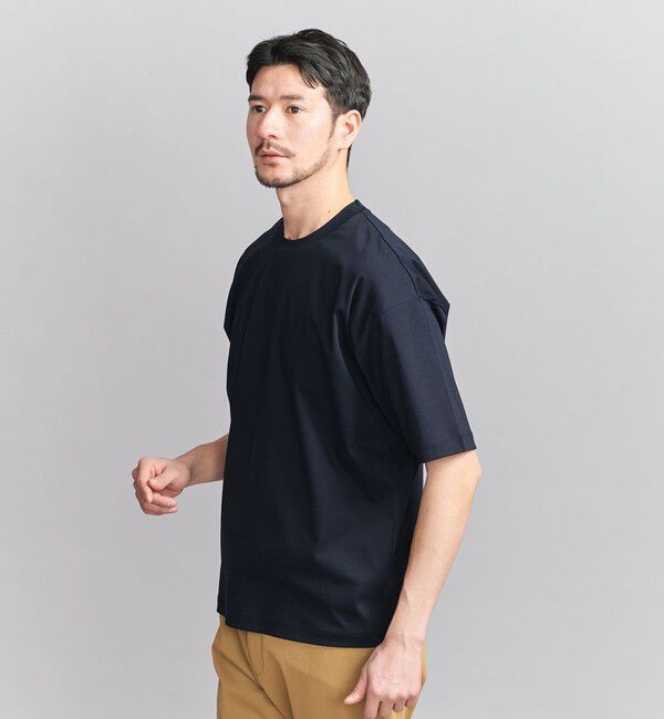 BEAUTY&YOUTH UNITED ARROWS「【WEB限定 WARDROBE SMART】NORITAKE リラックス テーパード Tシャツ」|Tシャツ・カットソー|