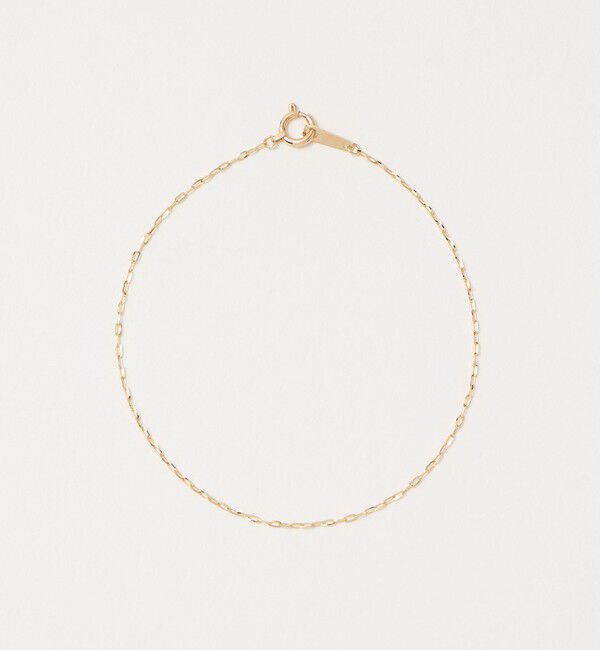 BEAUTY&YOUTH UNITED ARROWS「K10YG THIN ブレスレット」|ブレスレット・バングル|