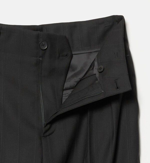 BEAUTY&YOUTH UNITED ARROWS「シャドーストライプ タック ワイドパンツ ウォッシャブル」|その他|