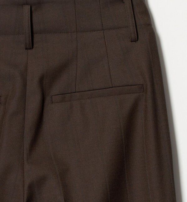 BEAUTY&YOUTH UNITED ARROWS「シャドーストライプ タック ワイドパンツ ウォッシャブル」|その他|