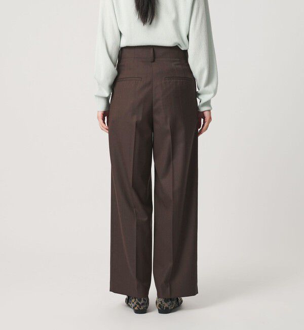 BEAUTY&YOUTH UNITED ARROWS「シャドーストライプ タック ワイドパンツ ウォッシャブル」|その他|