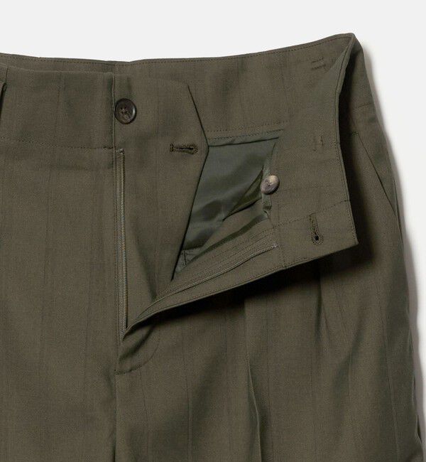 BEAUTY&YOUTH UNITED ARROWS「シャドーストライプ タック ワイドパンツ ウォッシャブル」|その他|