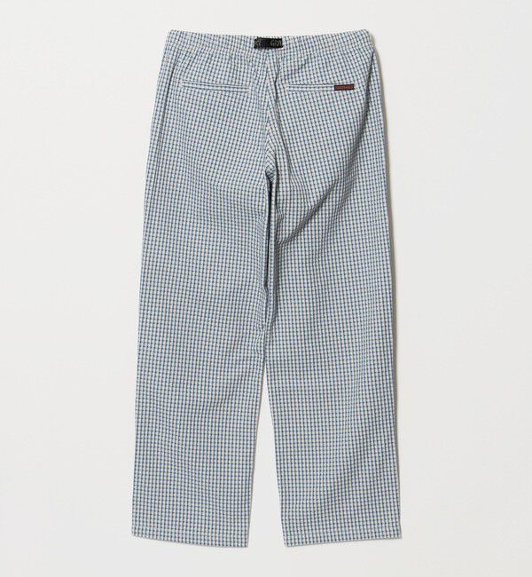 BEAUTY&YOUTH UNITED ARROWS「＜Gramicci＞ドビー プレイド ストレート パンツ」|チノ|