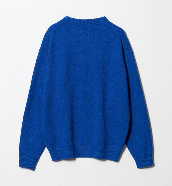 BEAUTY&YOUTH UNITED ARROWS「クリンプ コットン クルーネック ニット」|ニット・セーター|