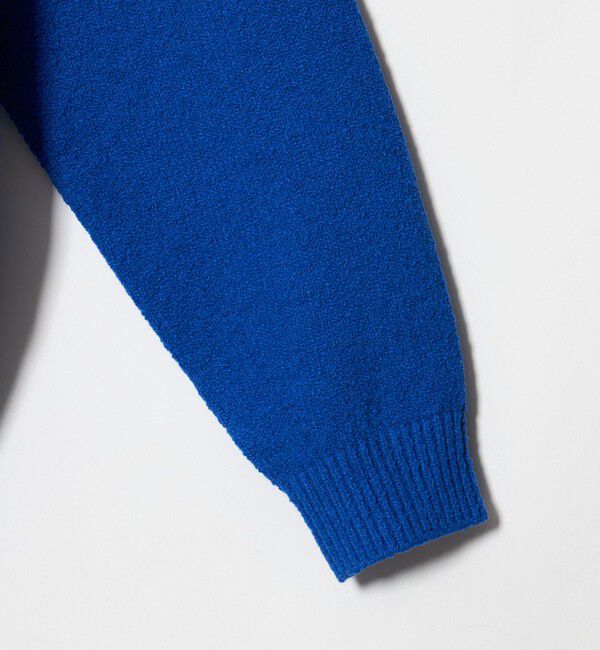 BEAUTY&YOUTH UNITED ARROWS「クリンプ コットン クルーネック ニット」|ニット・セーター|