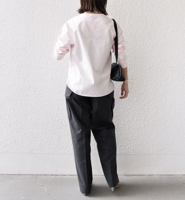 SHIPS for women「〈手洗い可能〉ベースボール TEE」|Tシャツ・カットソー|