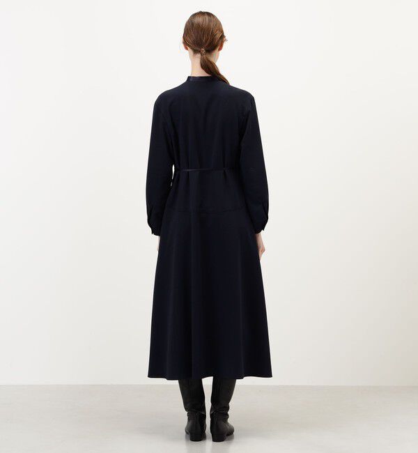 Ballsey「ドライジョーゼット フレアロングワンピース」|ワンピース|