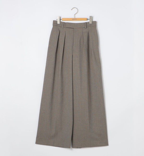 NOLLEY'S「《セットアップ対応》ストレッチツイルワイドパンツ」|その他|