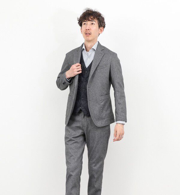 NOLLEY'S goodman「【TAION/タイオン】SINGLE SNAP BUTTON DOWN GILET 25AW」|ダウンベスト・ベスト|