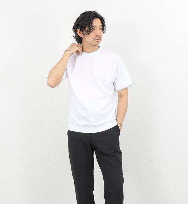 NOLLEY'S goodman「超長綿ハイゲージポンチ フェイクレイヤードTシャツ 26SS」|Tシャツ・カットソー|