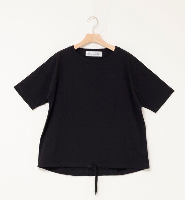 Rie Miller「ウォッシャブルドローストTシャツ」|Tシャツ・カットソー|