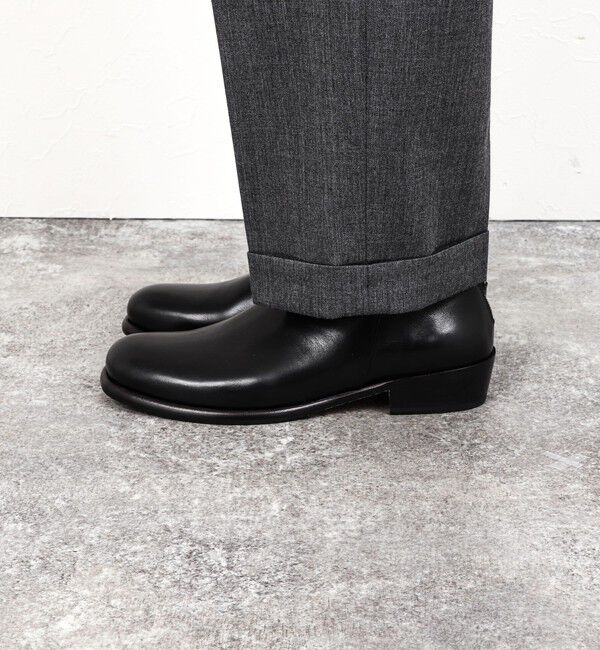 NOLLEY'S goodman「【EARLE/アール】ER2202 Back Zip Short Boots」|ロングブーツ|