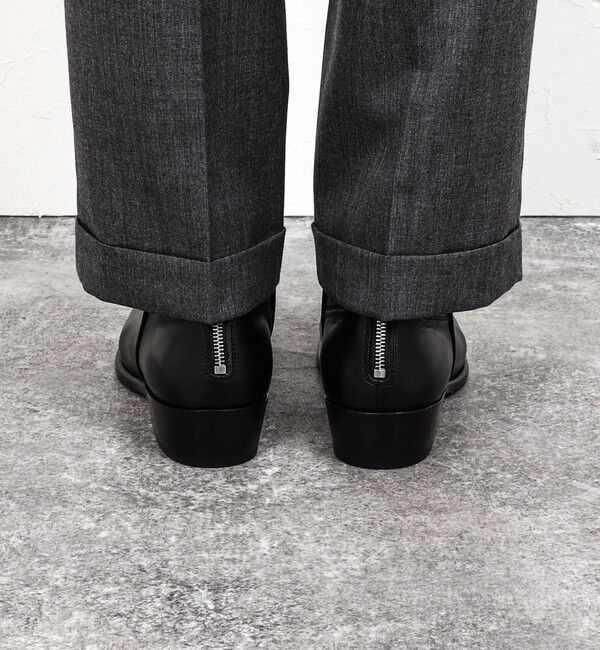 NOLLEY'S goodman「【EARLE/アール】ER2202 Back Zip Short Boots」|ロングブーツ|