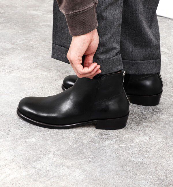NOLLEY'S goodman「【EARLE/アール】ER2202 Back Zip Short Boots」|ロングブーツ|