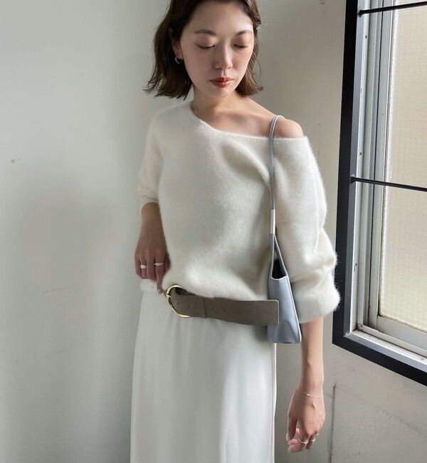 NOLLEY'S sophi「【松葉・高宮別注】スエードワイドベルト50」|ベルト|