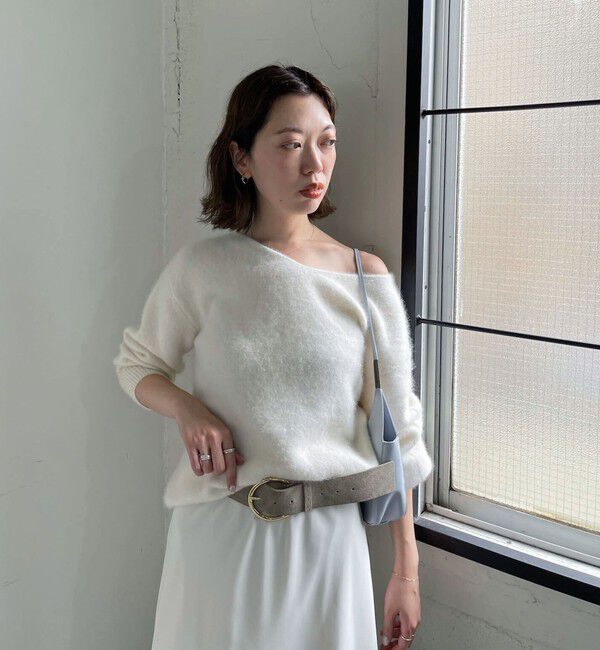 NOLLEY'S sophi「【松葉・高宮別注】スエードワイドベルト50」|ベルト|
