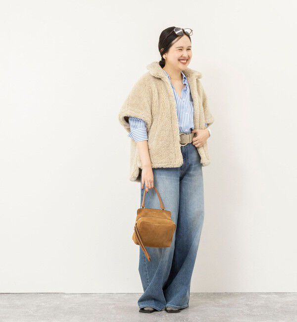 NOLLEY'S sophi「【TICCA/ティッカ】WOOLファーポンチョ」|ポンチョ・ケープ|