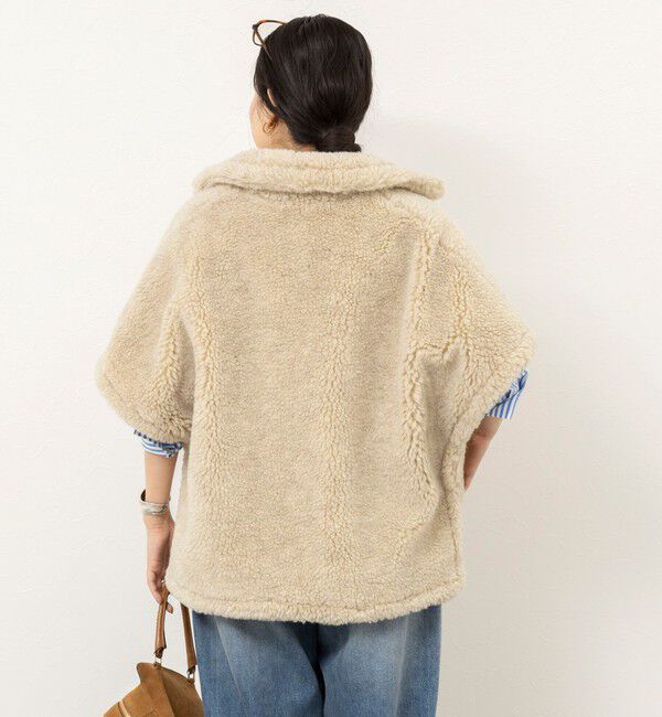 NOLLEY'S sophi「【TICCA/ティッカ】WOOLファーポンチョ」|ポンチョ・ケープ|