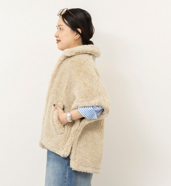 NOLLEY'S sophi「【TICCA/ティッカ】WOOLファーポンチョ」|ポンチョ・ケープ|