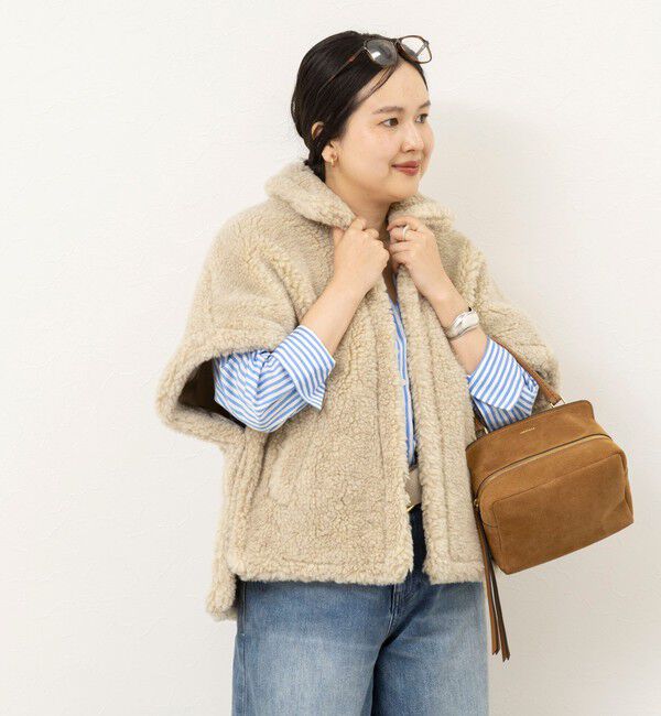 NOLLEY'S sophi「【TICCA/ティッカ】WOOLファーポンチョ」|ポンチョ・ケープ|