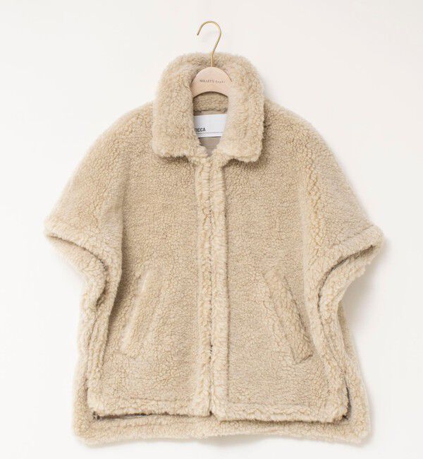 NOLLEY'S sophi「【TICCA/ティッカ】WOOLファーポンチョ」|ポンチョ・ケープ|