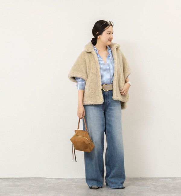 NOLLEY'S sophi「【TICCA/ティッカ】WOOLファーポンチョ」|ポンチョ・ケープ|