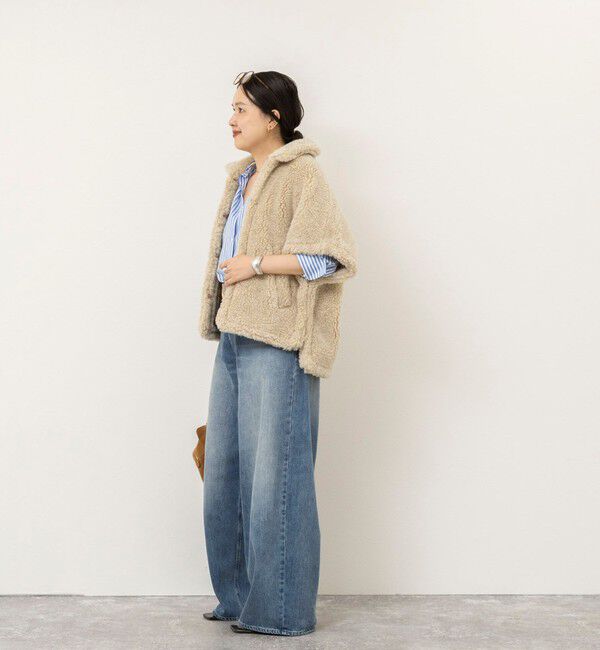 NOLLEY'S sophi「【TICCA/ティッカ】WOOLファーポンチョ」|ポンチョ・ケープ|