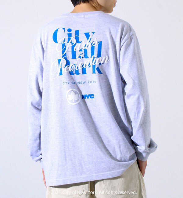 GLOSTER「【GOOD ROCK SPEED】NYC 発砲プリント ロングスリーブTシャツ ロンT」|Tシャツ・カットソー|