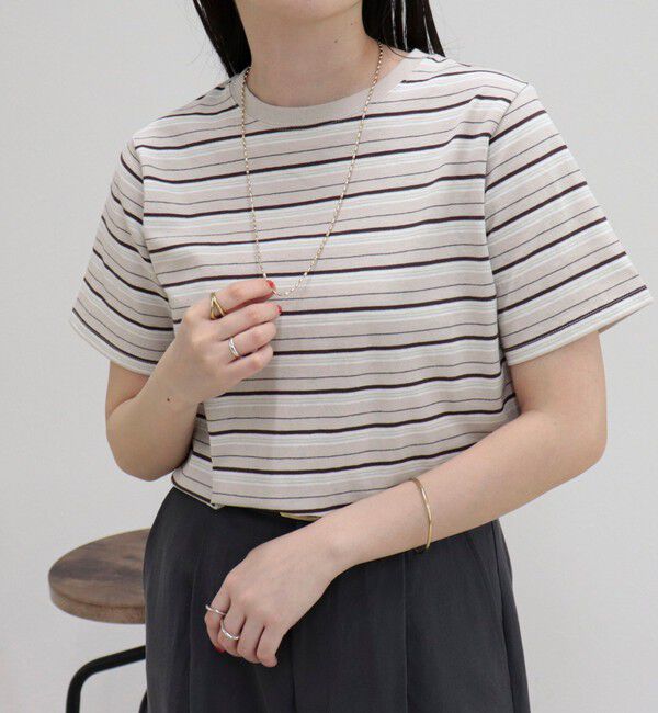 fredy emue「汗ジミ軽減天竺BasicTシャツ」|Tシャツ・カットソー|