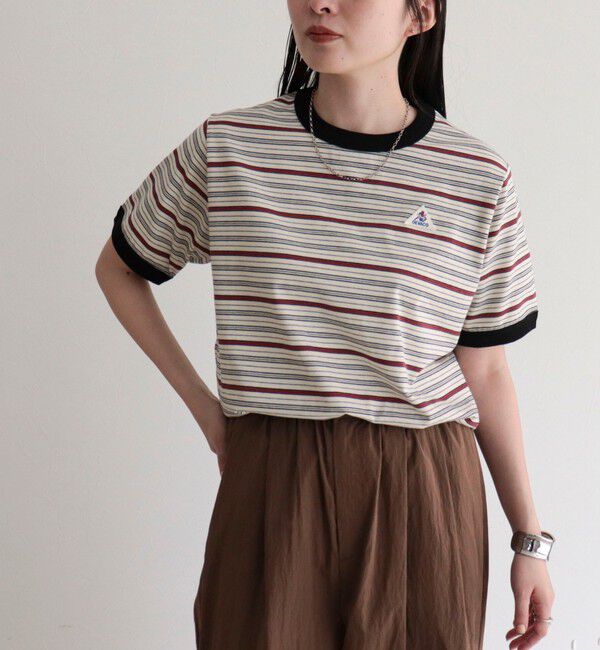 fredy emue「【GEVACO/ゲバコ】別注リンガー半袖Tシャツ」|Tシャツ・カットソー|