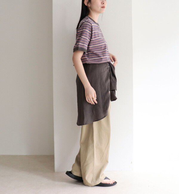 fredy emue「【GEVACO/ゲバコ】別注リンガー半袖Tシャツ」|Tシャツ・カットソー|