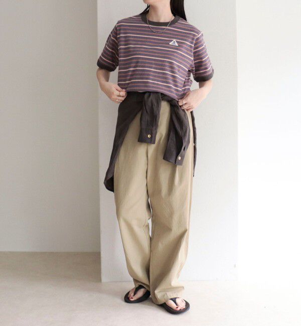 fredy emue「【GEVACO/ゲバコ】別注リンガー半袖Tシャツ」|Tシャツ・カットソー|