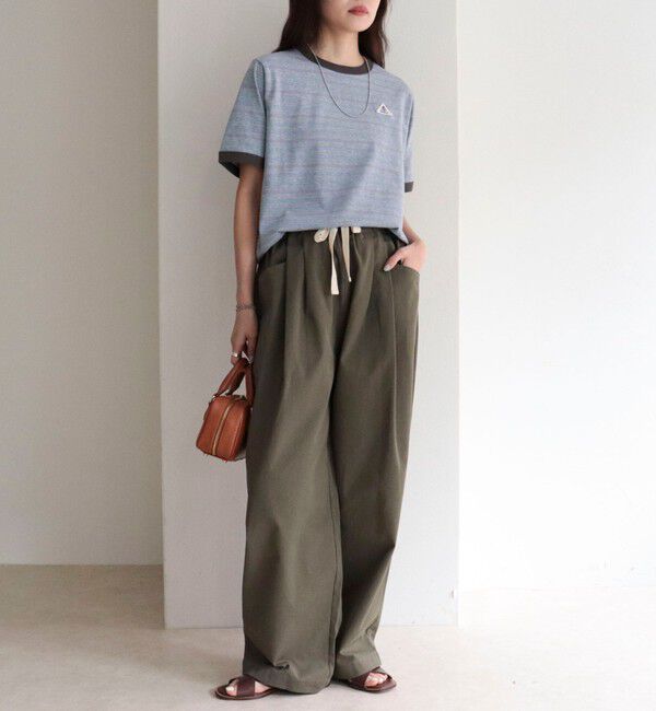 fredy emue「【GEVACO/ゲバコ】別注リンガー半袖Tシャツ」|Tシャツ・カットソー|