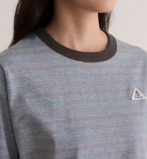 fredy emue「【GEVACO/ゲバコ】別注リンガー半袖Tシャツ」|Tシャツ・カットソー|