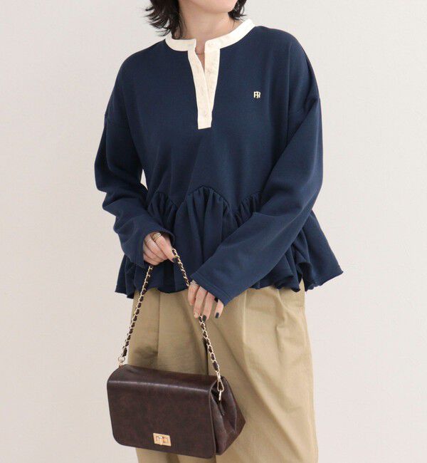 fredy emue「ペプラムラガープルオーバー」|Tシャツ・カットソー|