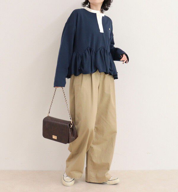 fredy emue「ペプラムラガープルオーバー」|Tシャツ・カットソー|