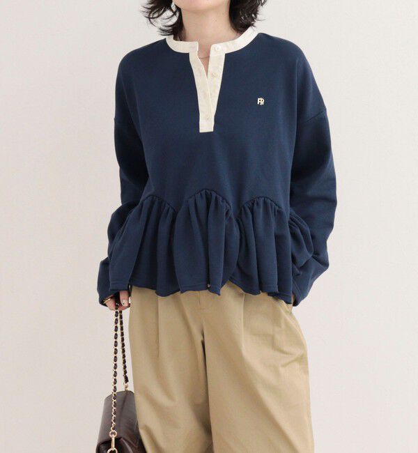 fredy emue「ペプラムラガープルオーバー」|Tシャツ・カットソー|